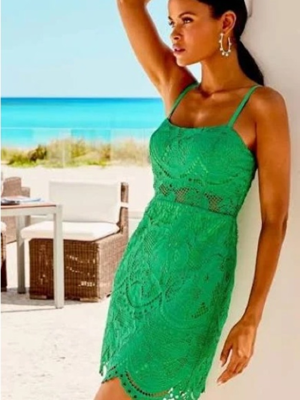 NWT Lilly Pulitzer Risette Lace Dress - Size 10 - Picture 5 of 9